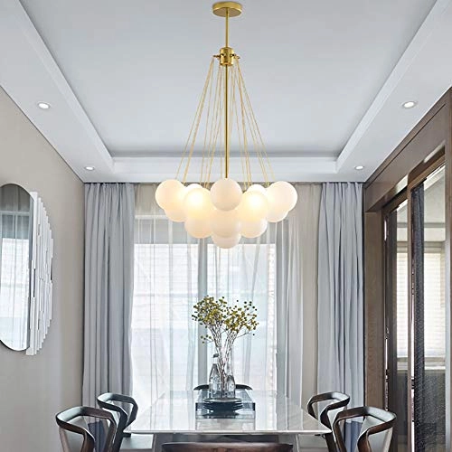 Magic Bean Chandelier - Black 5 heads