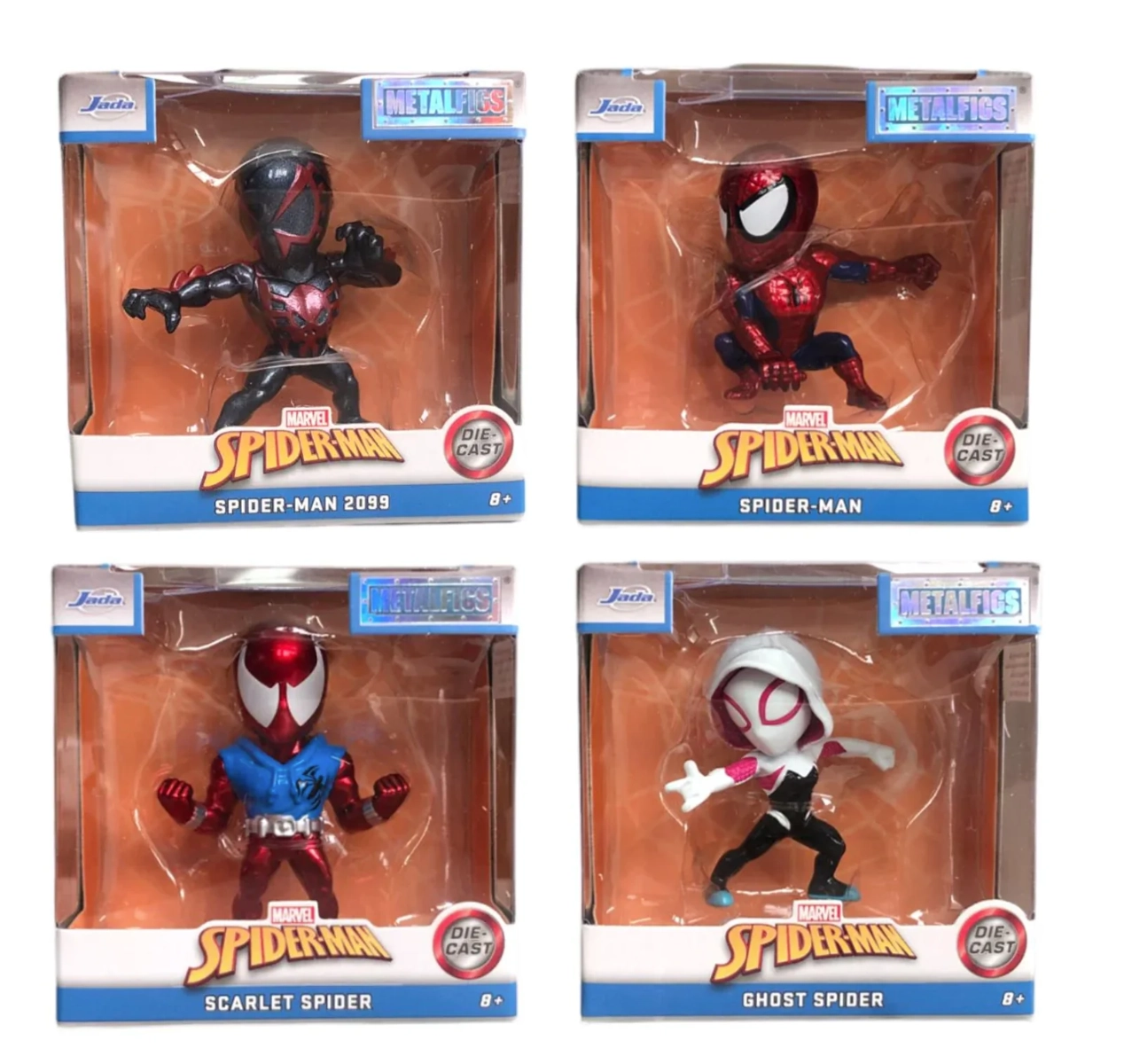 Jada Spider Man Wave 4 - 8+ Spider-Man 1Pc