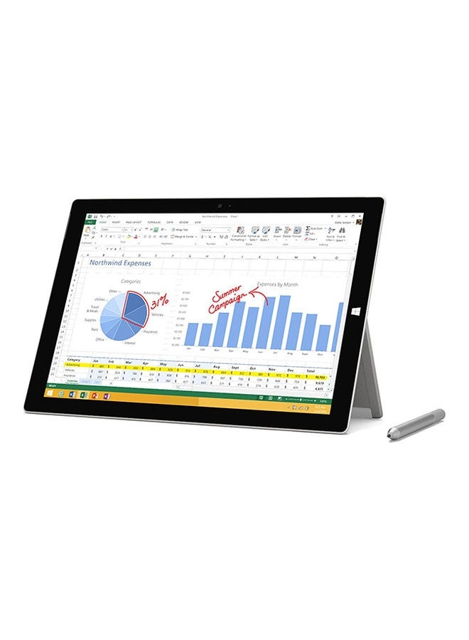 (Renewed) Surface Pro 3 Detachable 2-in-1 - 12'' Core i5-4300U 4GB DDR4 128GB SSD
