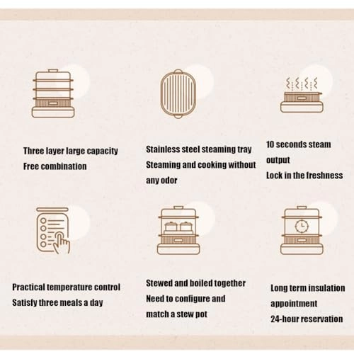 Electric Food Steamer - 24L