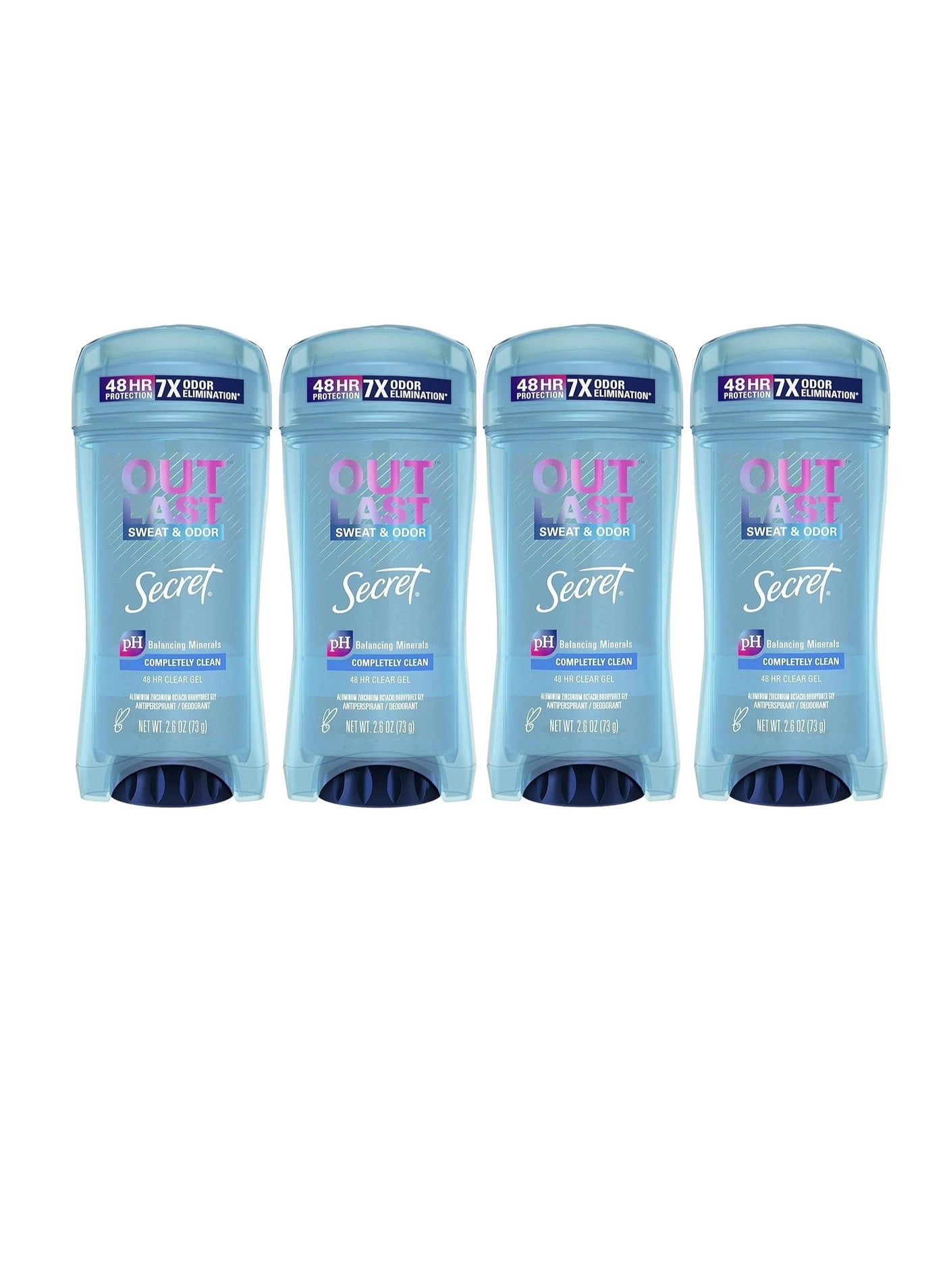 Outlast Antiperspirant and Deodorant Clear Gel - Completely Clean 200 gram