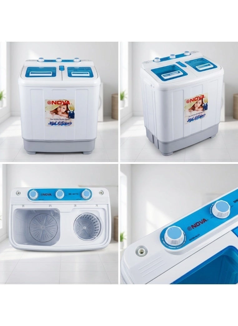 Twin Tub Mini Washing Machine Semi Automatic