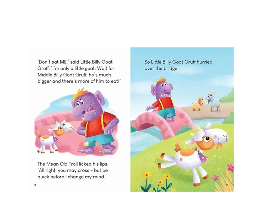 Little Readers The Three Billy Goats Gruff - 4+