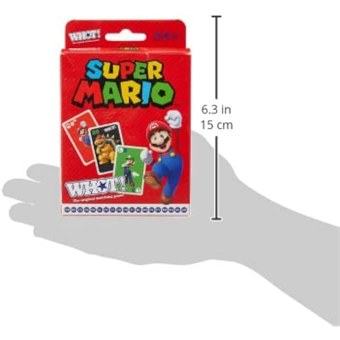 WHOT! Mau Mau Variant - Super Mario - Card Game (German)