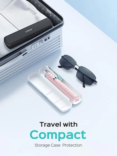 Sonic Electric Toothbrush - 47000 VPM 5 Modes 6 Brush Heads