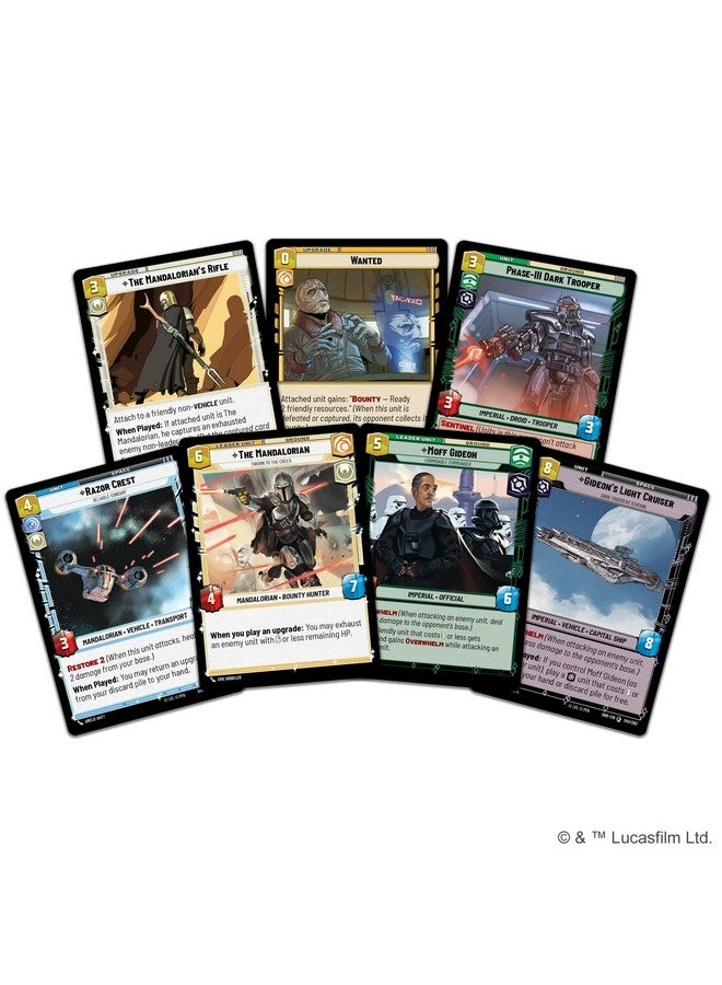 Star Wars: Unlimited Shadows of The Galaxy Starter Set - Trading Card Game