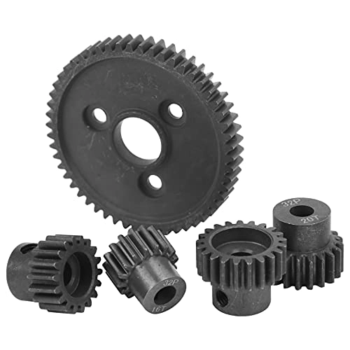 Spur 54T Gear 32P Motor Pinion Gears - Metal Compatible with Slash 2WD