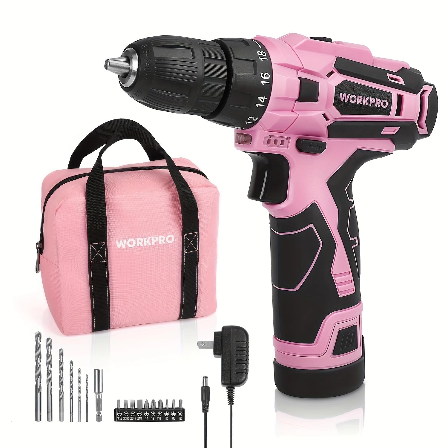 Hang Zhou Great Star Industrial Co.,LTD Cordless Drill Driver Set - 1500 Milliamp Hours 12 Volts (DC)