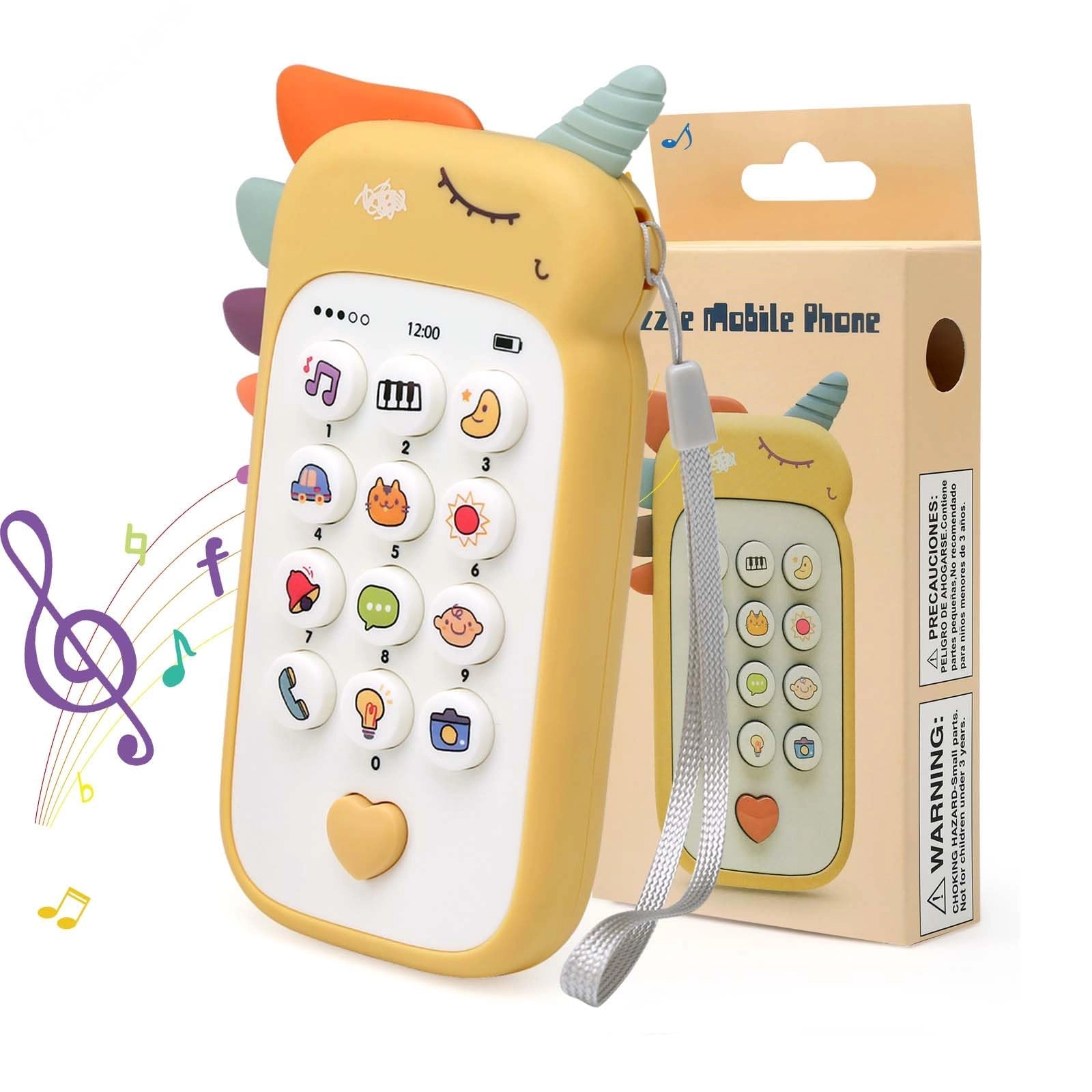 Bambebe Baby Phone Toy - Unicorn 1 year