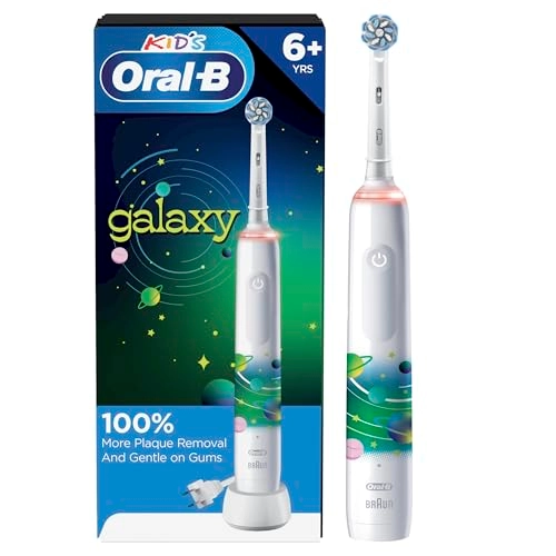 Kids Electric Toothbrush - Rechargeable 2 Brush Heads Pressure Sensor