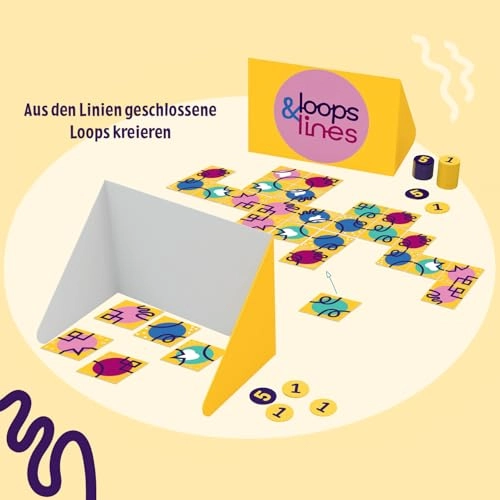 Loops & Lines: Plättchen legen, Linien schnörkeln, Punkte sammeln