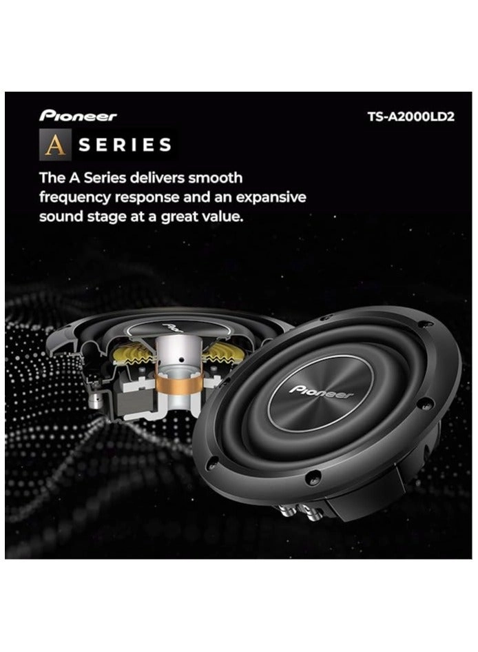 TS-A2000LD2 - 250 watts RMS 8 inch