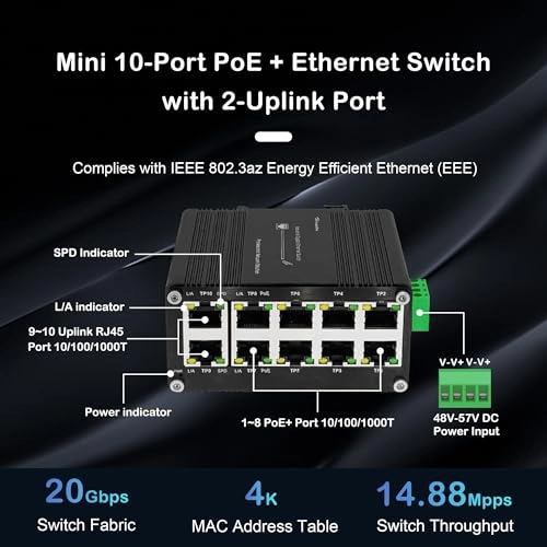 LNK-IMC010GP 10-ports