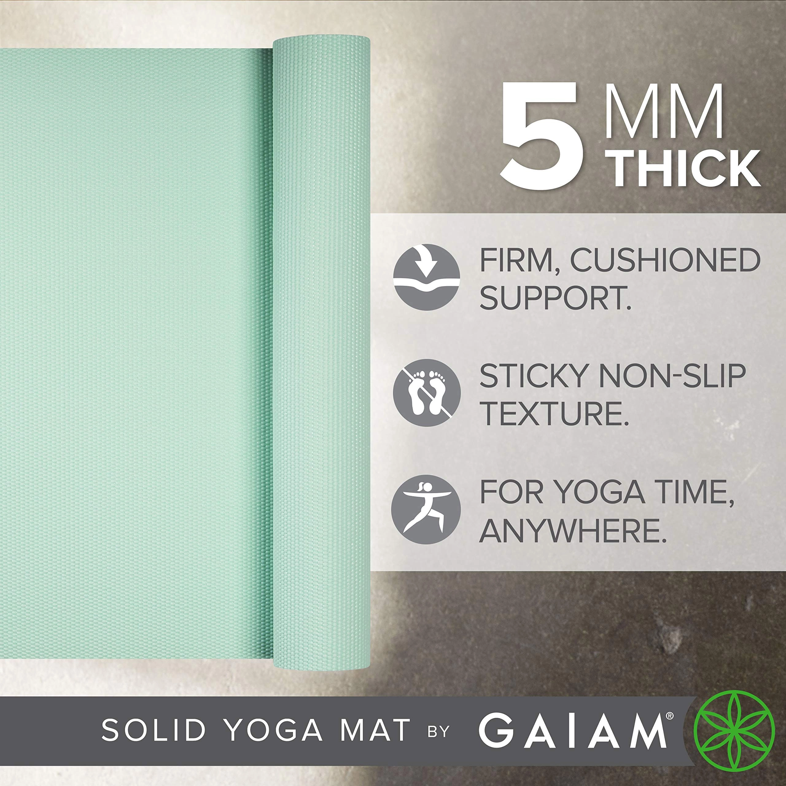 Yoga Mat - Polyvinyl Chloride 5mm