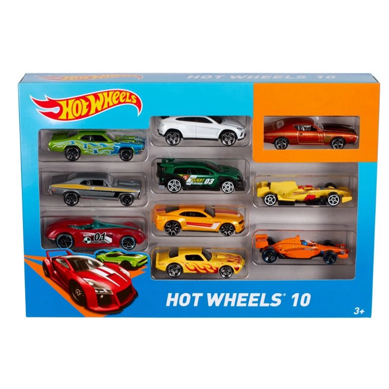 Hot Wheels Exclusive Decoration - 1:64 10pcs