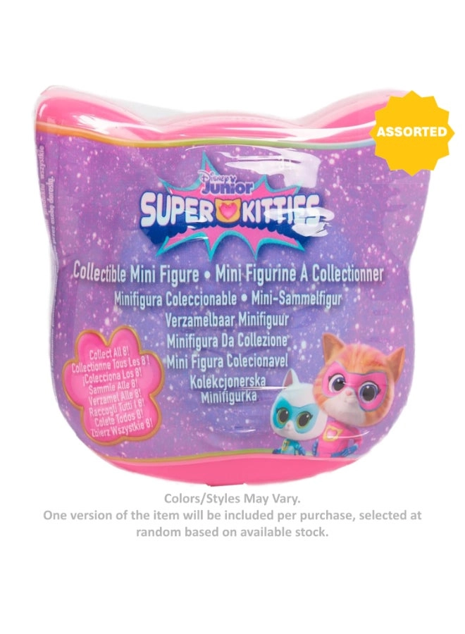 Disney Junior Super Kitties Mini Collectible Figure - 3 years Ginny Sparks Bitsy Buddy 1 pc