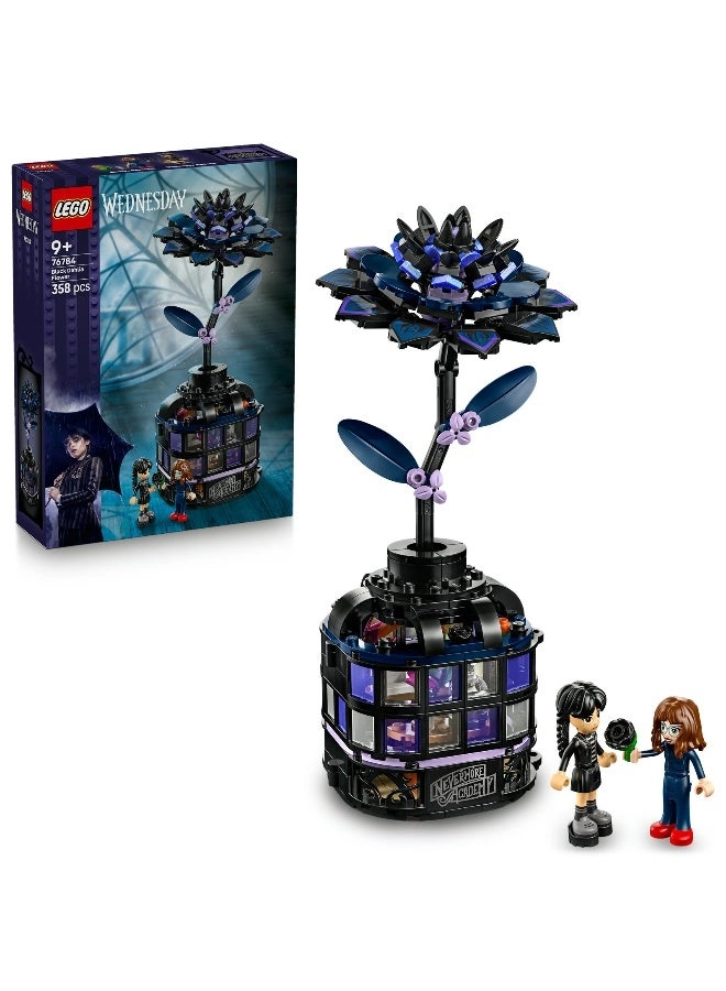 LEGO Wednesday Black Dahlia Flower