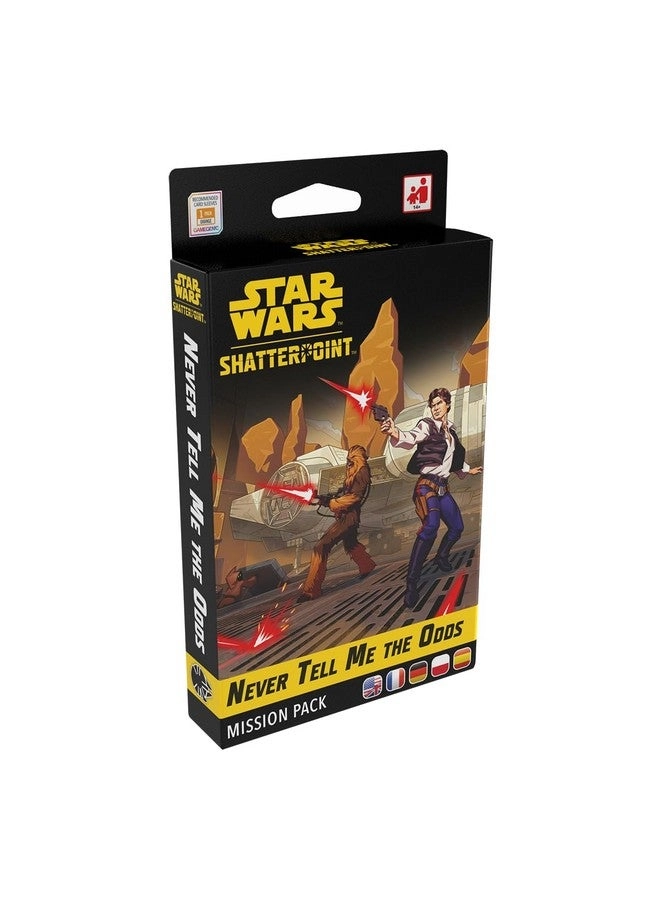 Atomic Mass Games Star Wars Shatterpoint: Never Tell Me The Odds Mission Pack - Tabletop Miniatures Game Strategy Game
