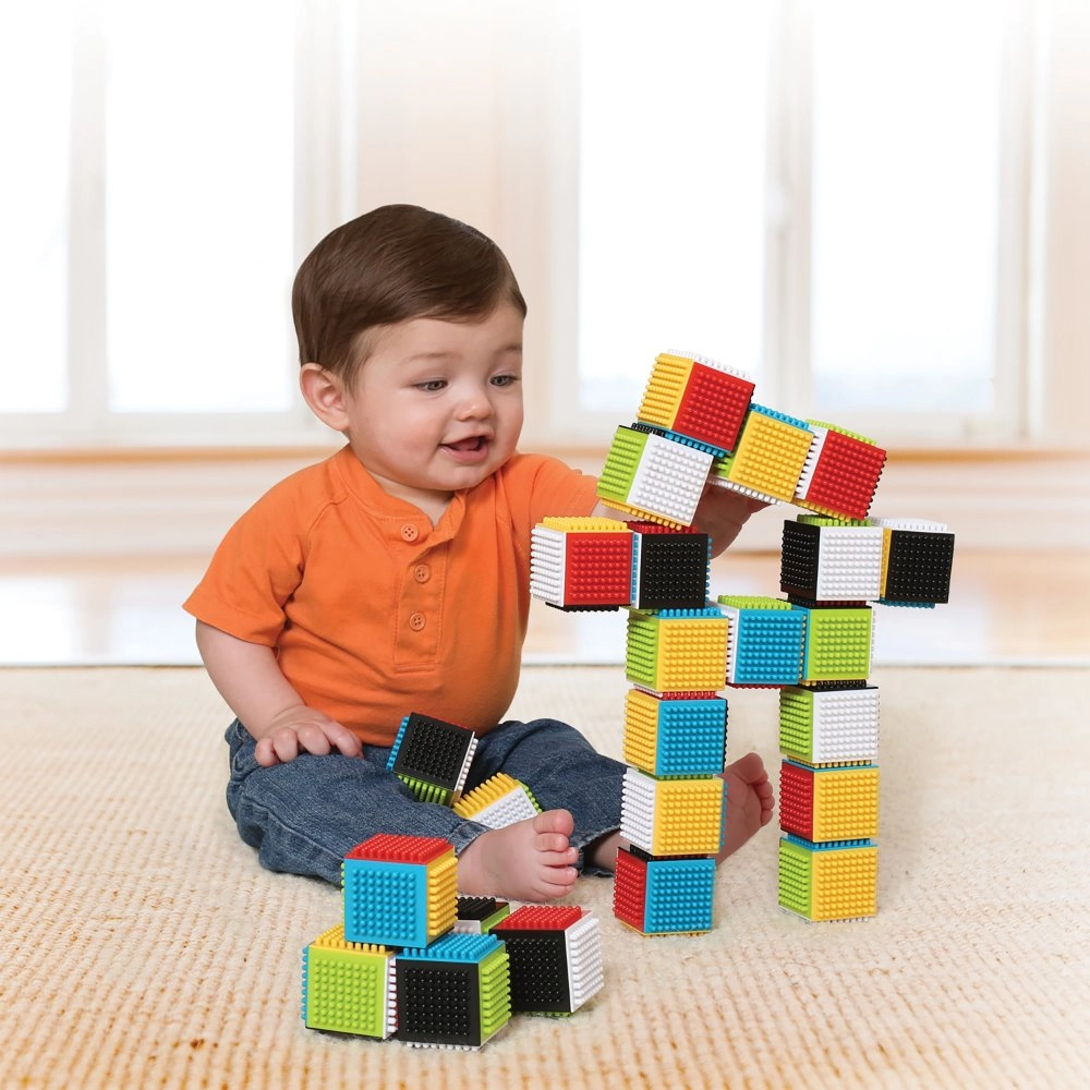 Press & Stay Sensory Block Set - 6 months