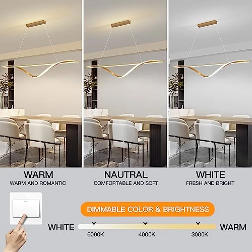 Modern LED Chandelier - 120cm