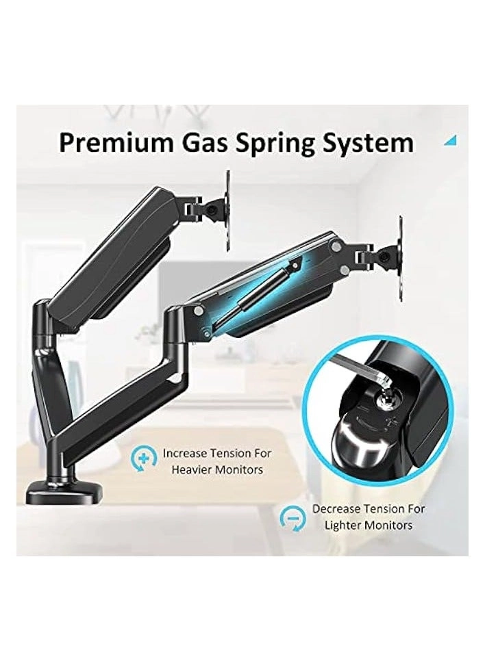 Dual Monitor Mount - 2 Monitors 32 inches 75mm or 100mm