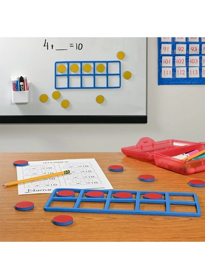 Giant Magnetic Foam Ten Frames - 2 pieces