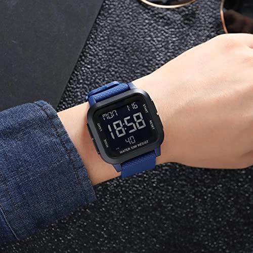 Sport Digital Watch 40mm Acrylonitrile Butadiene Styrene