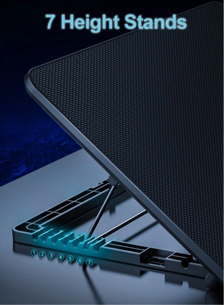 Gaming Laptop Cooling Pad - 8 Cooling Fans