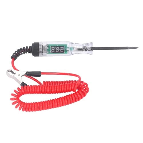 Auto Circuit Tester - Digital Display Black Wire Type