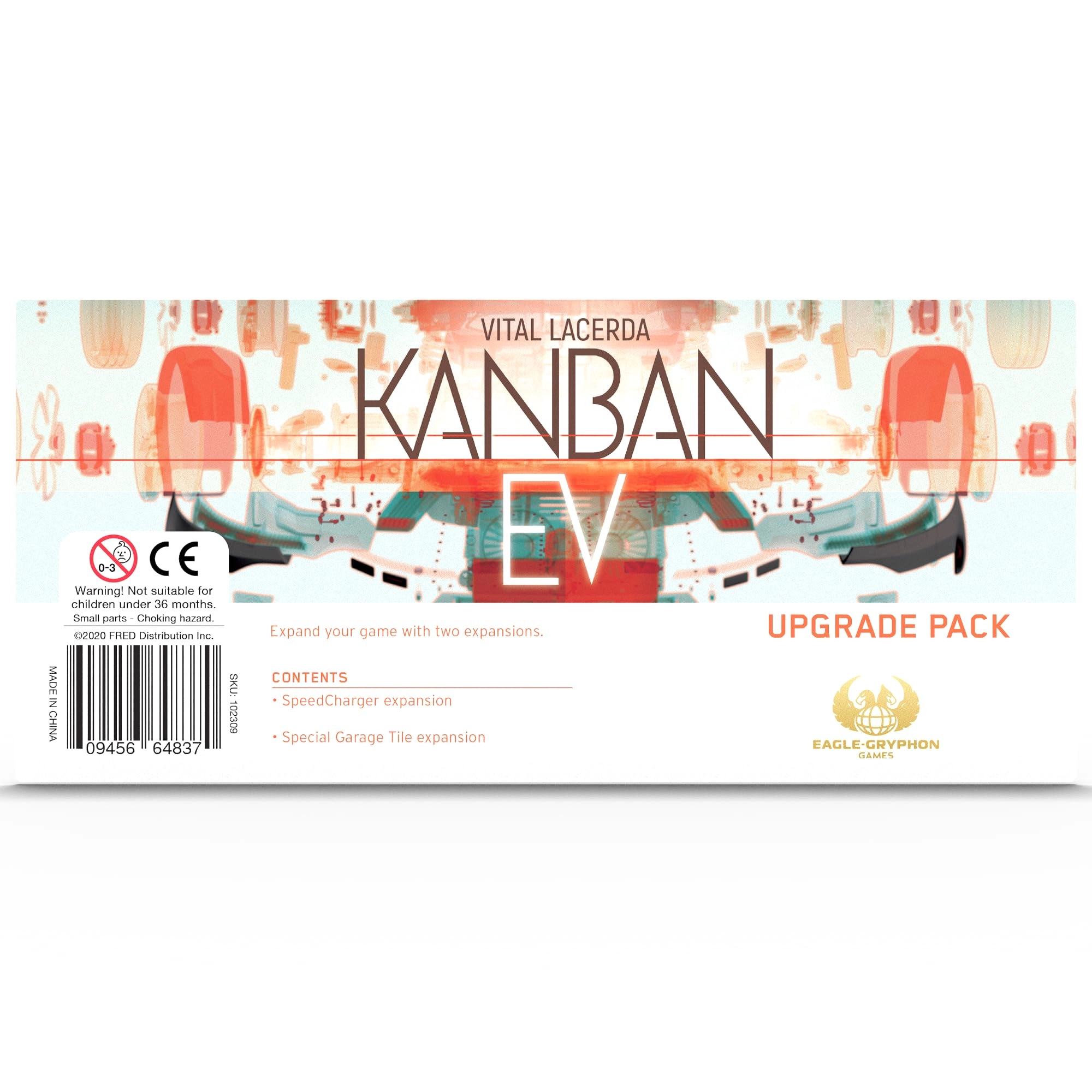 Eagle-Gryphon Games Kanban EV Upgrade Pack - Speed Charger Expansion Garage Tile Expansion