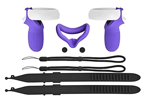 Touch Controller Grip Cover - For Meta Quest 2 Purple Kit