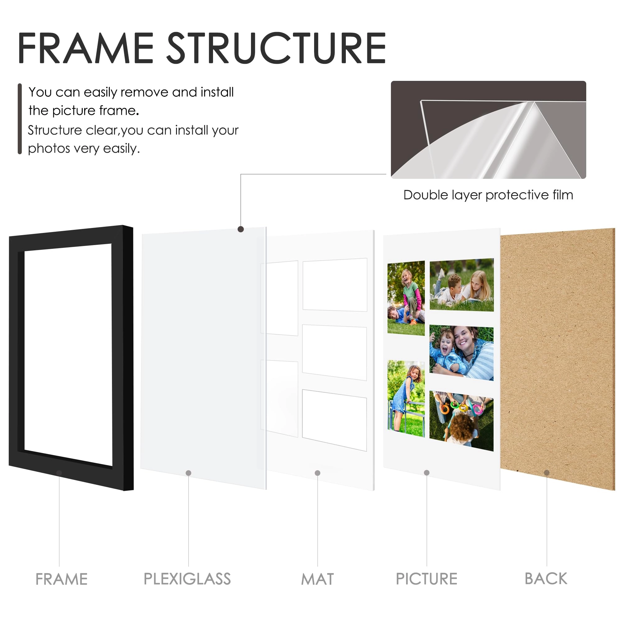 Collage Picture Frame - 13x16 5