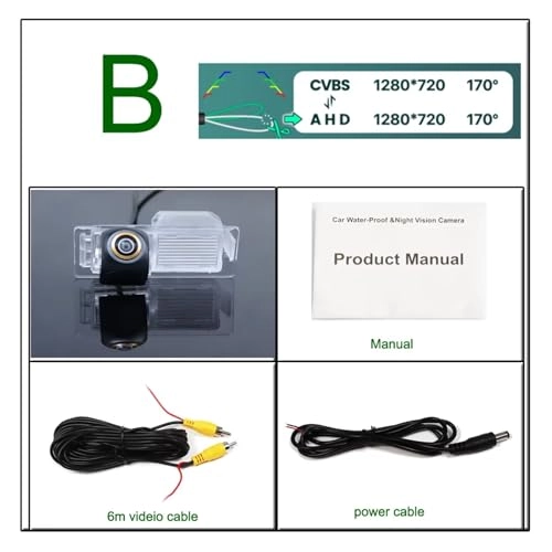 Car Reversing Camera - Night Vision AHD1080P