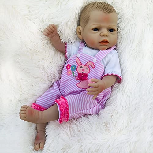 Reborn Baby Doll - 22 Inch Vinyl Girl Ages 3+