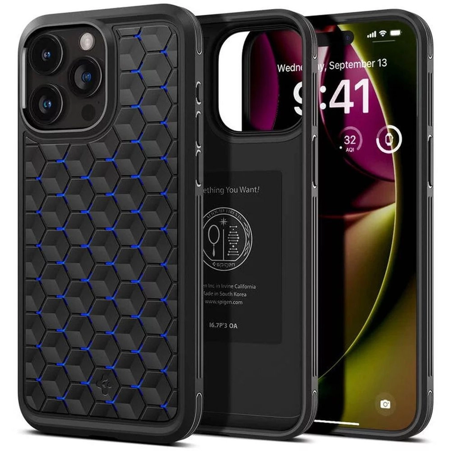 Spigen Cryo Armor Case Thermoplastic Polyurethane for iPhone 15 Pro Max