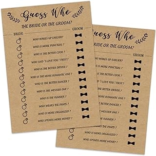 Sirjiera Bridal Shower Game - 30 piece(s)