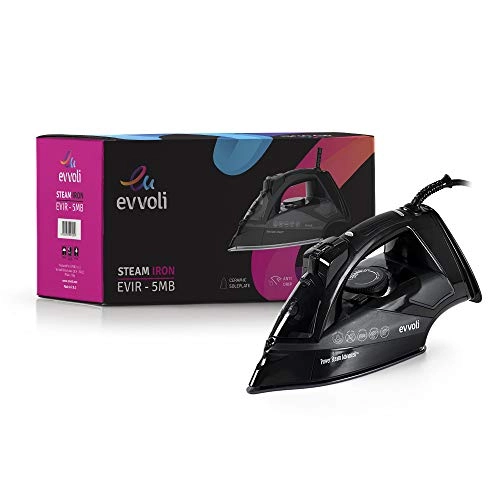 Steam Iron - Ceramic Soleplate 2800W Black