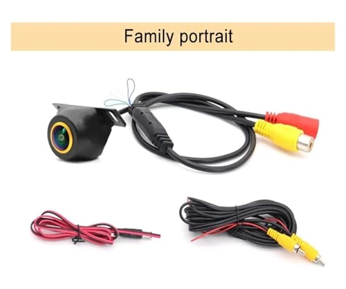 Intelligent Dynamic Trajectory Car Rear View Camera - Night Vision Wire 4K AHD 1080P