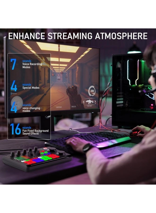 F998 - Live Sound Card + BM-800 - Condenser Mic