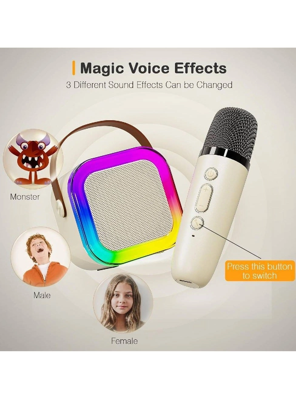 Kids Karaoke Machine - 4|5|6|7|8|9|10