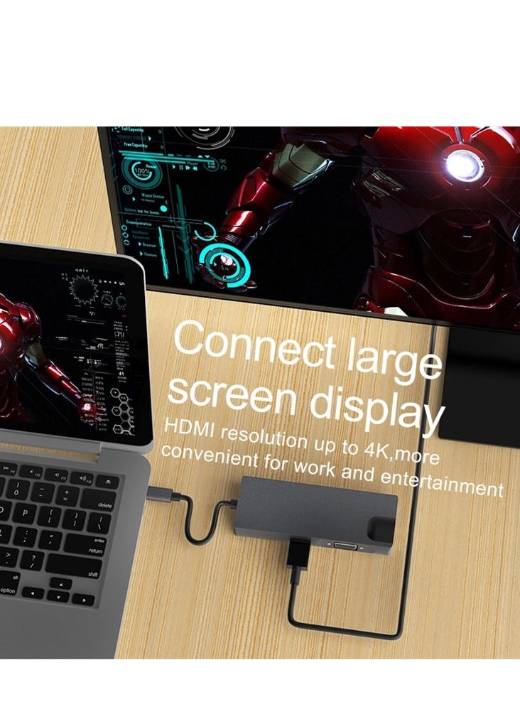 GTSTEVE8IN1 - 8 in 1 4K HDMI Gigabit Ethernet