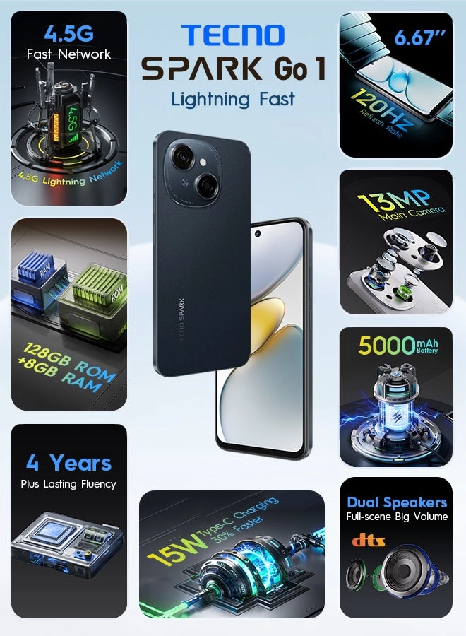 Spark Go 1 - 8GB 128GB