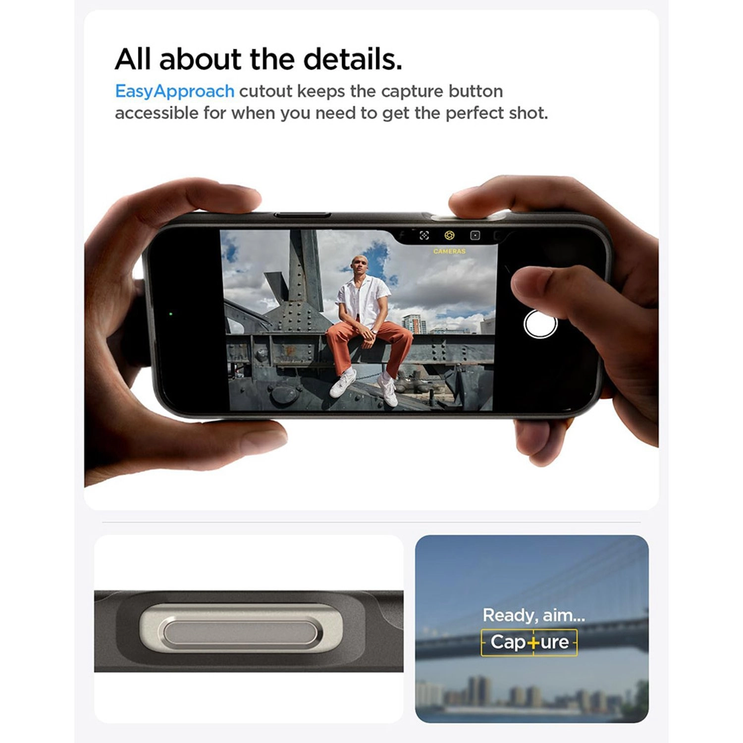 Thin Fit MagFit Case - PC, TPU for iPhone 16 Pro Max