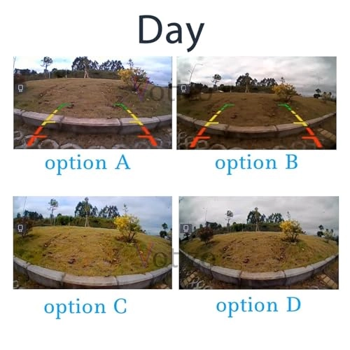 Rear View Camera - Night vision Universal RCA Connector 720P