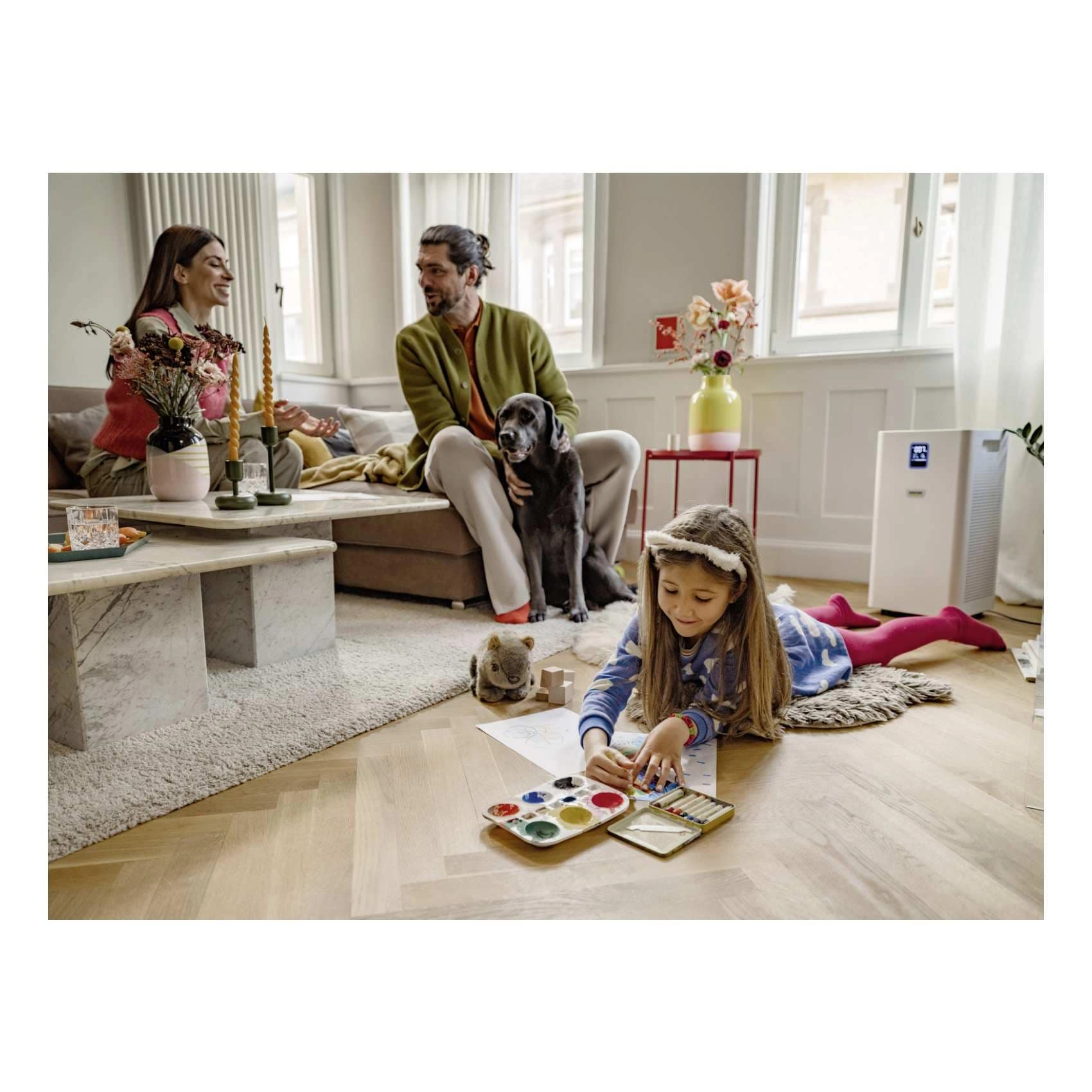 AF 50 - Temperature Display White