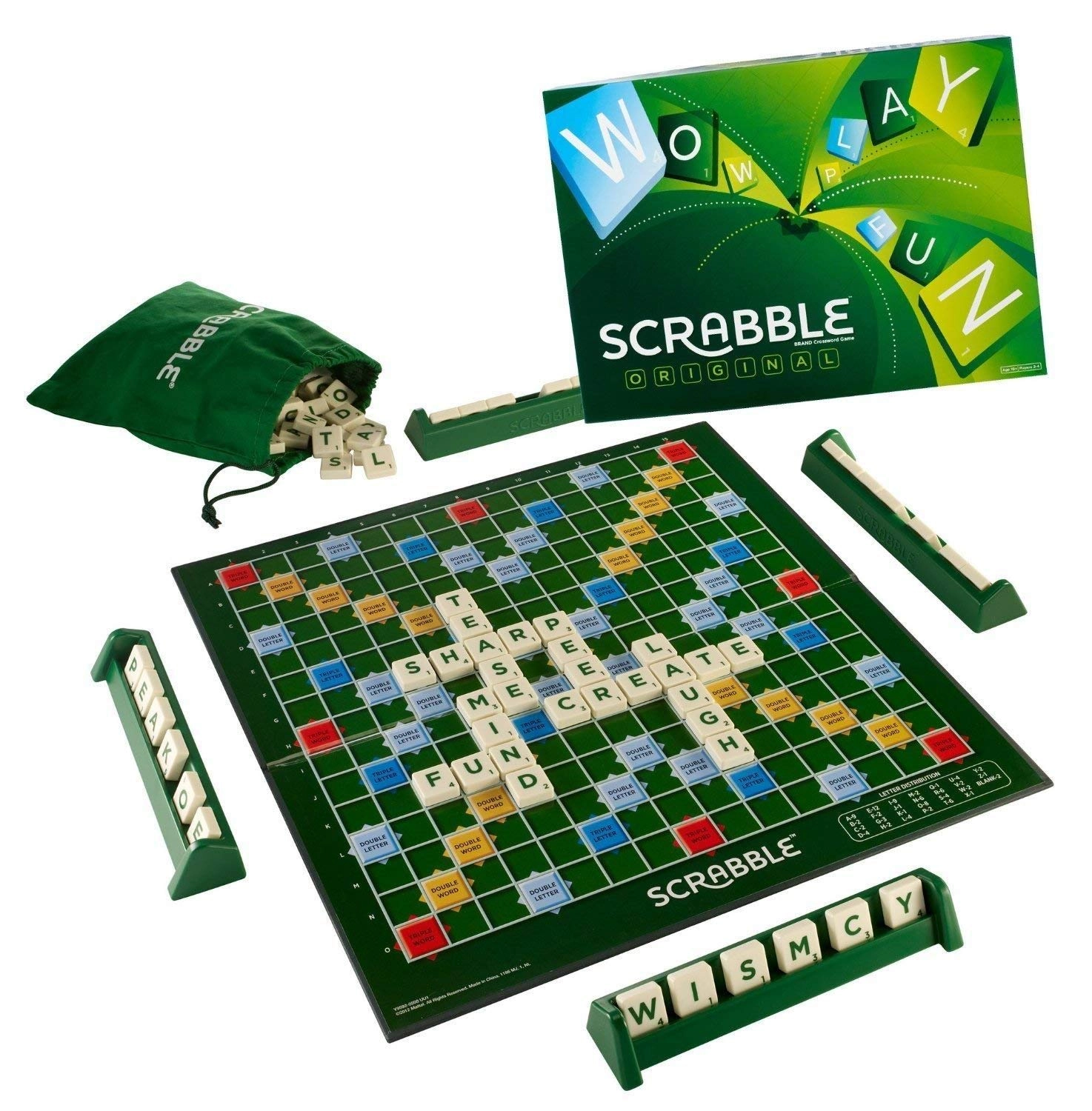 Scrabble - Multicolor Educational
