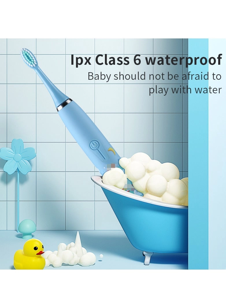 Electric Toothbrush - Children's Cartoon Pattern Ultrasonic