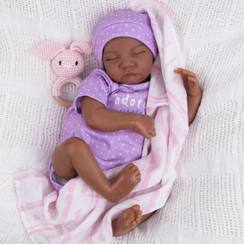 Reborn Baby Doll - 20-inch Vinyl Soft Cloth Body Girl Ages 3+