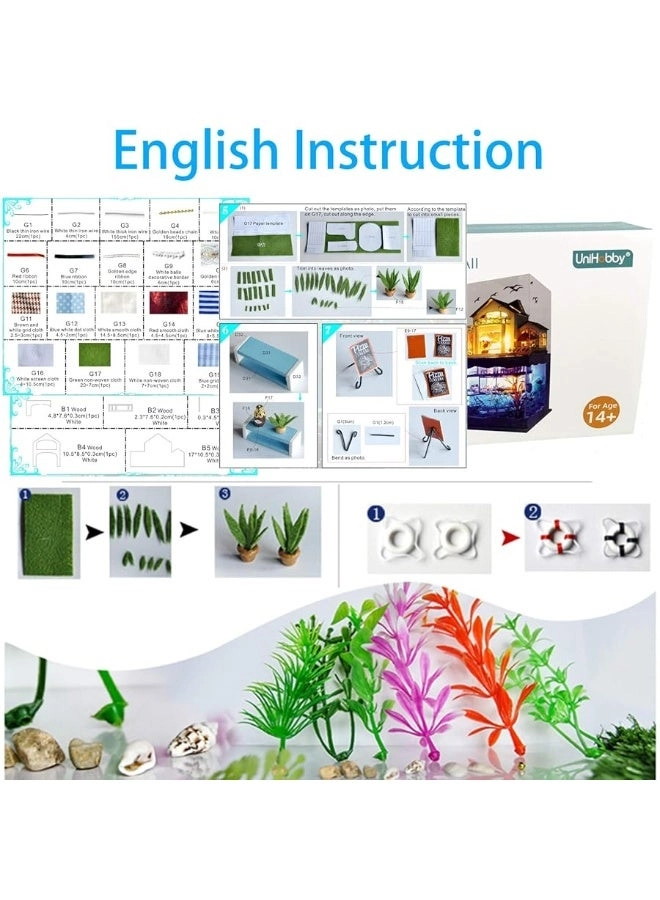 Miniature Dollhouse Kit - Tiny House Impression Hawaii 1:24