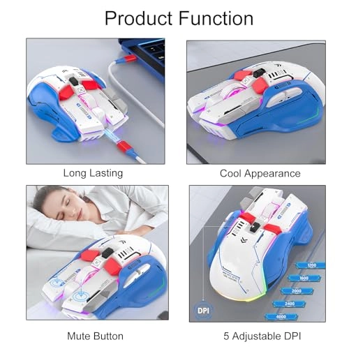 Wireless Gaming Mouse - Bluetooth